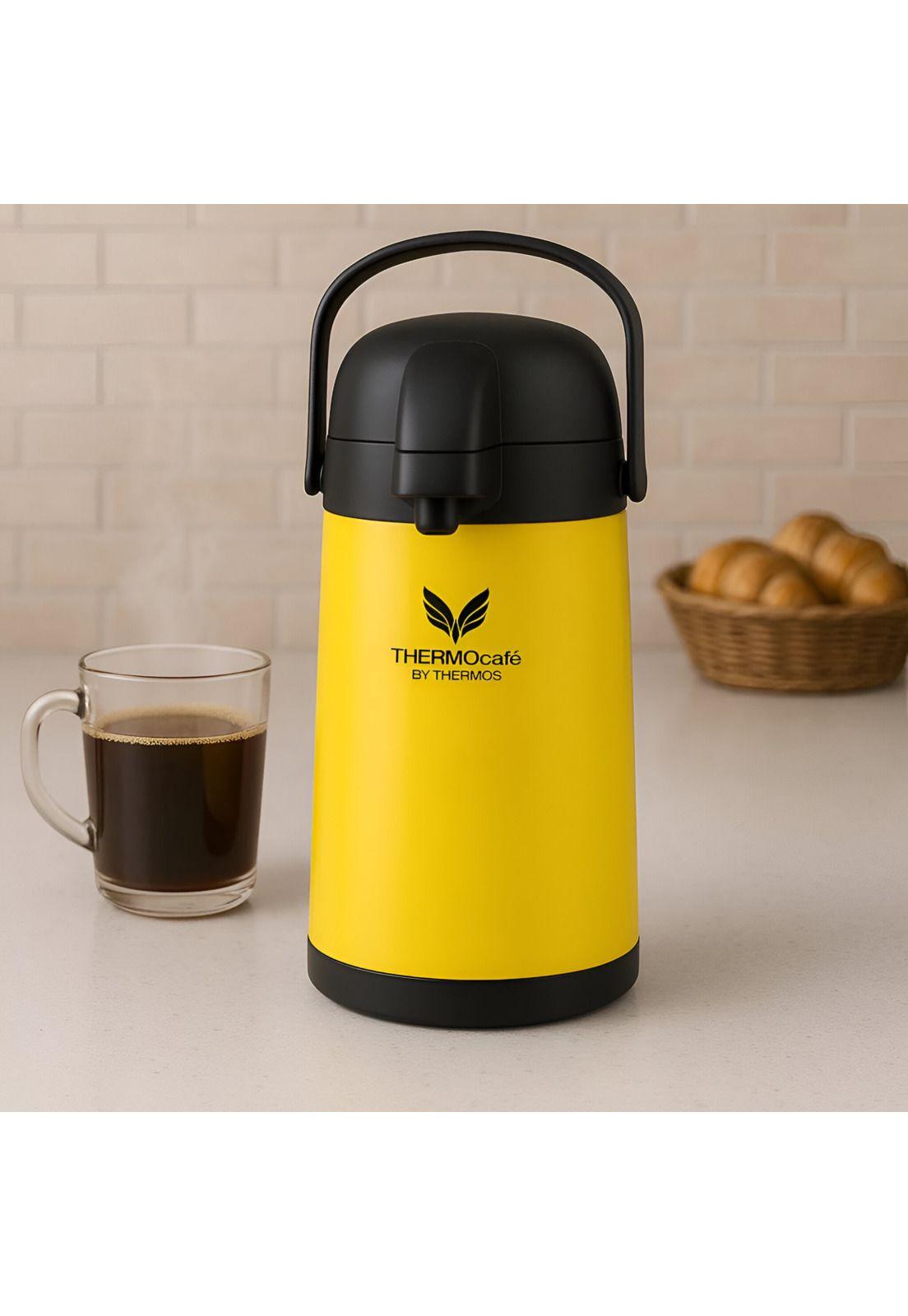 Termo Sifón Acero Inoxidable 1.9LT Amarillo Thermos CLN-19SU-7