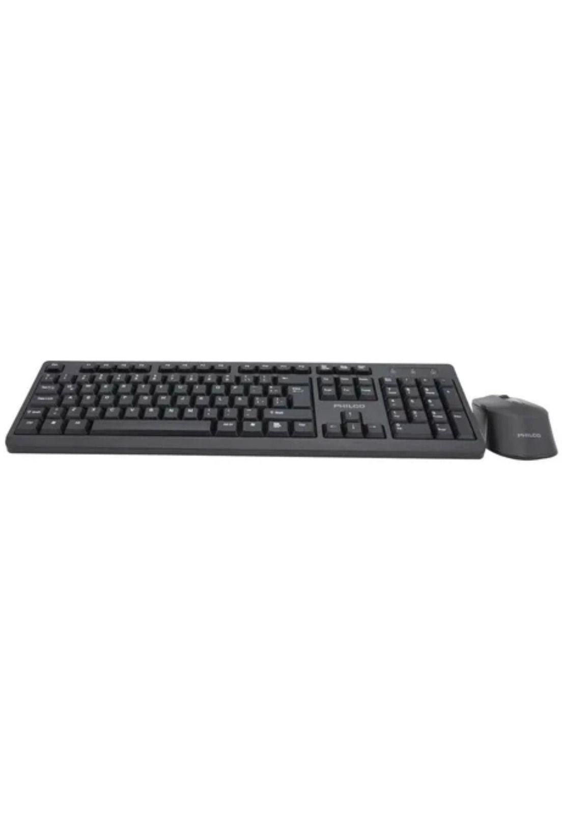 Mouse y Teclado Inalámbrico Philips Quiet Edition USB 2.4Ghz-7