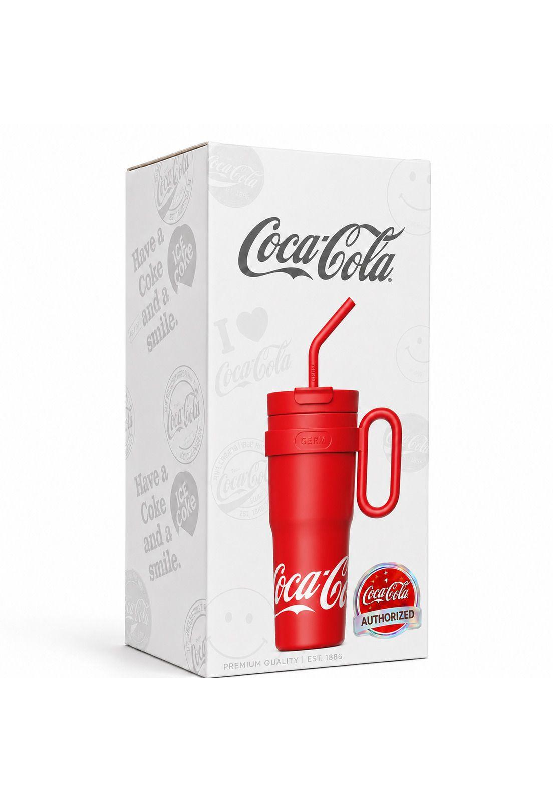 Vaso Térmico GERM Coca-Cola 1100ML RED Acero Inoxidable-3