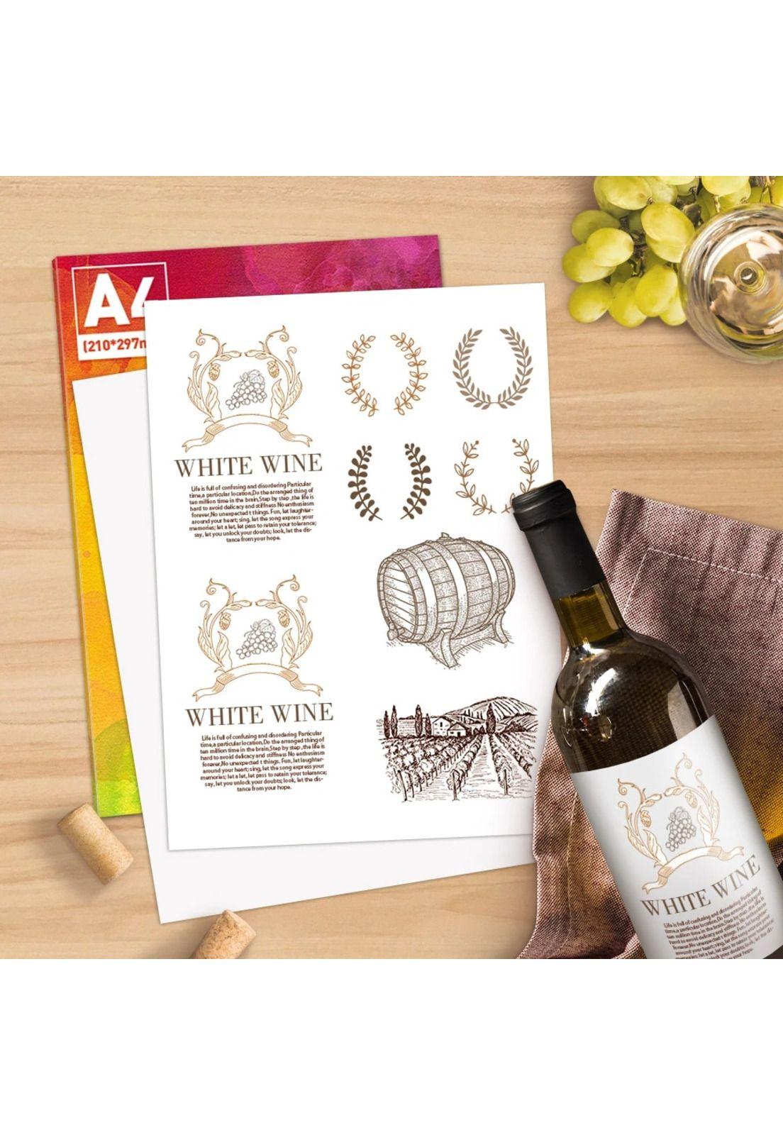 Papel Fotográfico Autoadhesivo 120g Premium A4 Pack 100 Hoja-4