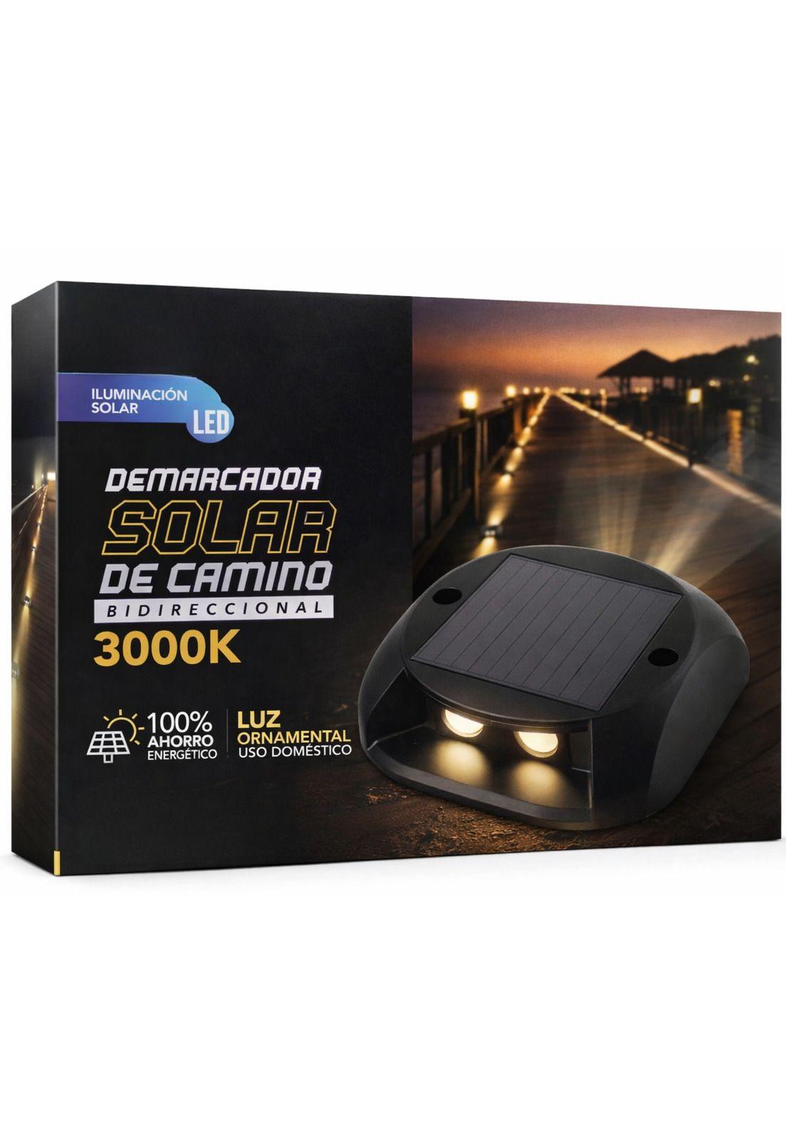Luminaria Solar de Senderos & Caminos Bidireccional IP65 3K-7