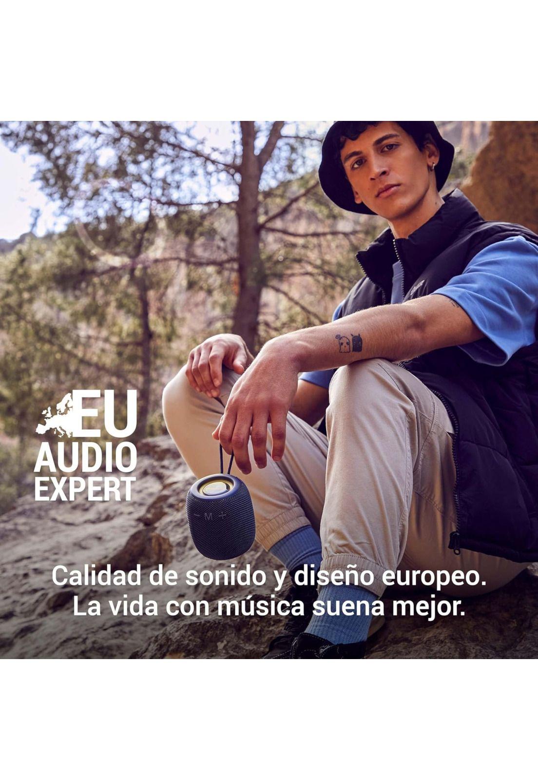 Parlante Bluetooth Energy Sistem Bloom Navy IPX6/ 10W/ 18Hrs-5