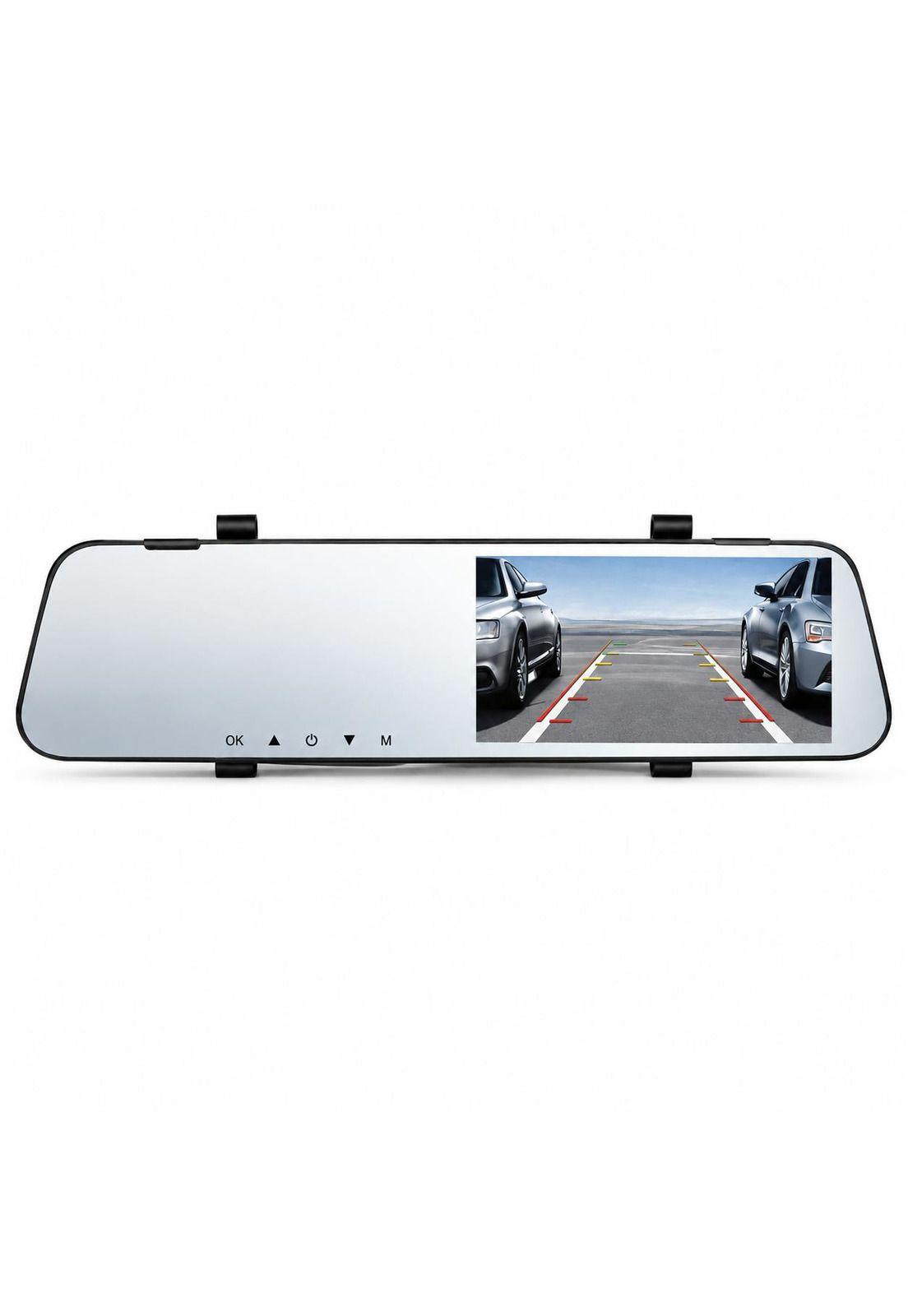 Dashcam Espejo Retrovisor Dual Cámara Frontal y Trasera FHD-3