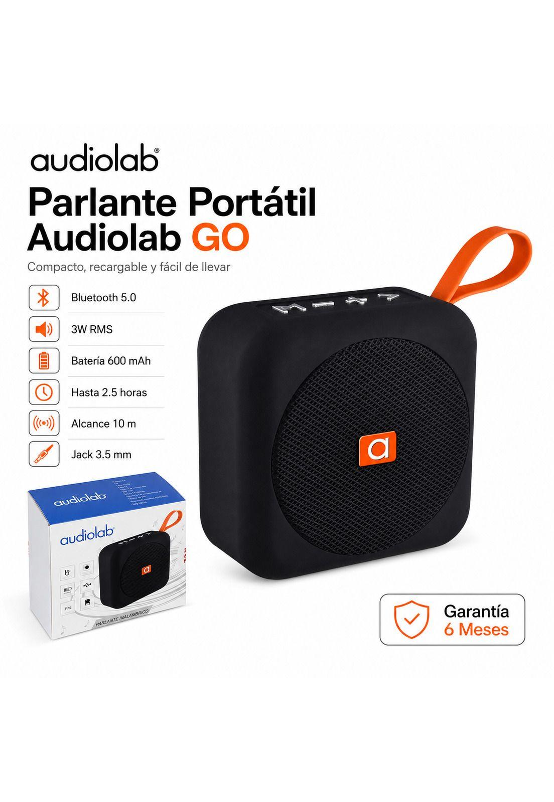 Parlante Portatil Audiolab GO Bluetooth 5.0 Recargable Black-5