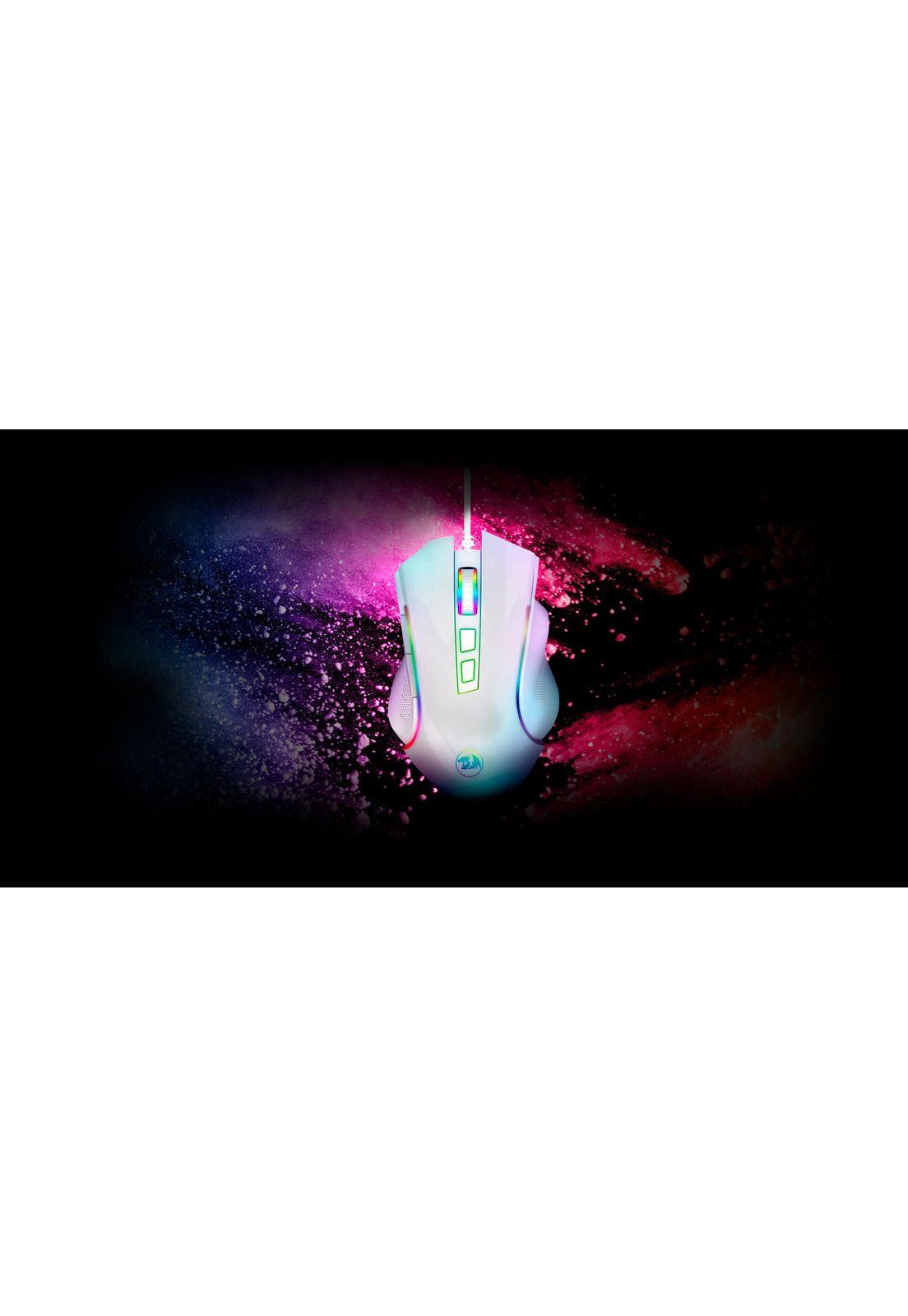 Mouse Redragon Griffin White Edition M607W 7200 DPI 7 Botones-7
