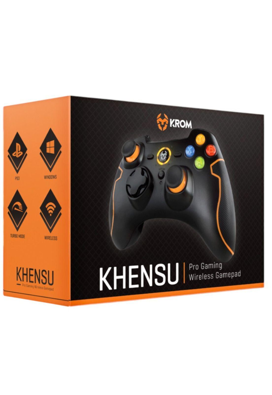 Gamepad Inalámbrico USB 2,4 Ghz Multiplataformas Krom Khensu-7