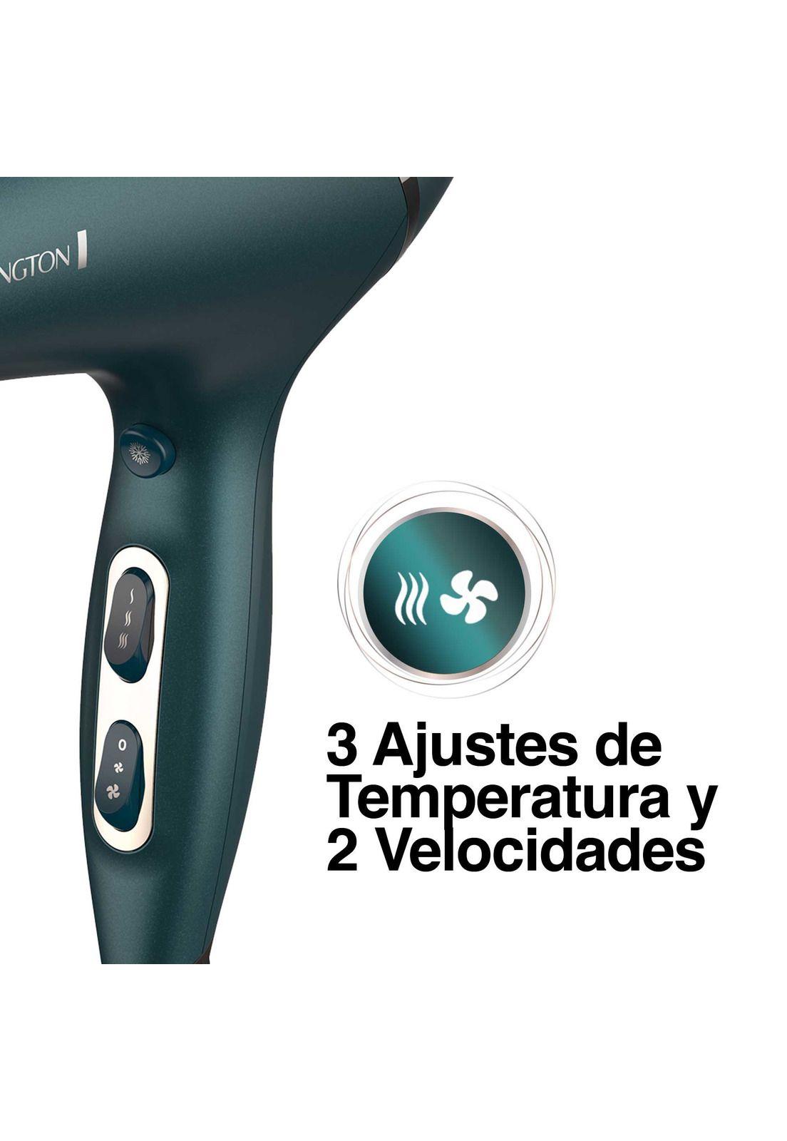 Secador Remington Coconut Therapy Ionizador Premium 2300W-3