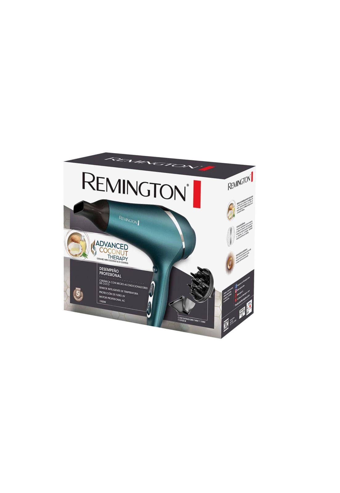 Secador Remington Coconut Therapy Ionizador Premium 2300W-7