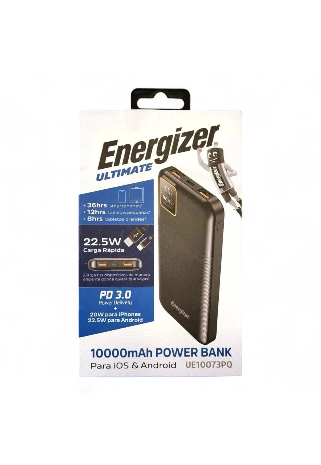 Powerbank ENERGIZER Ultimate Display LED 10 Amp Multipuertos-7