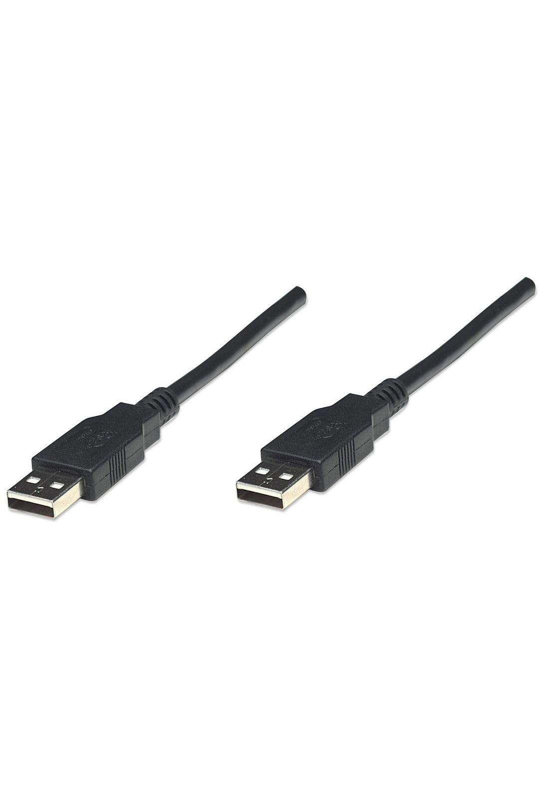 Cable De Datos USB A USB Macho - Macho 1.8M Manhattan 306089-4