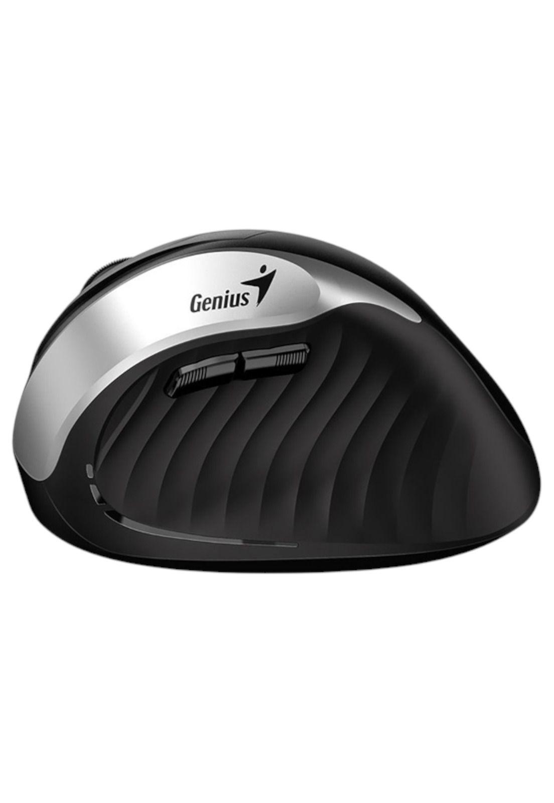 Mouse Vertical Ergonómico Inalámbrico SILVER GREY ERGO PRO-3