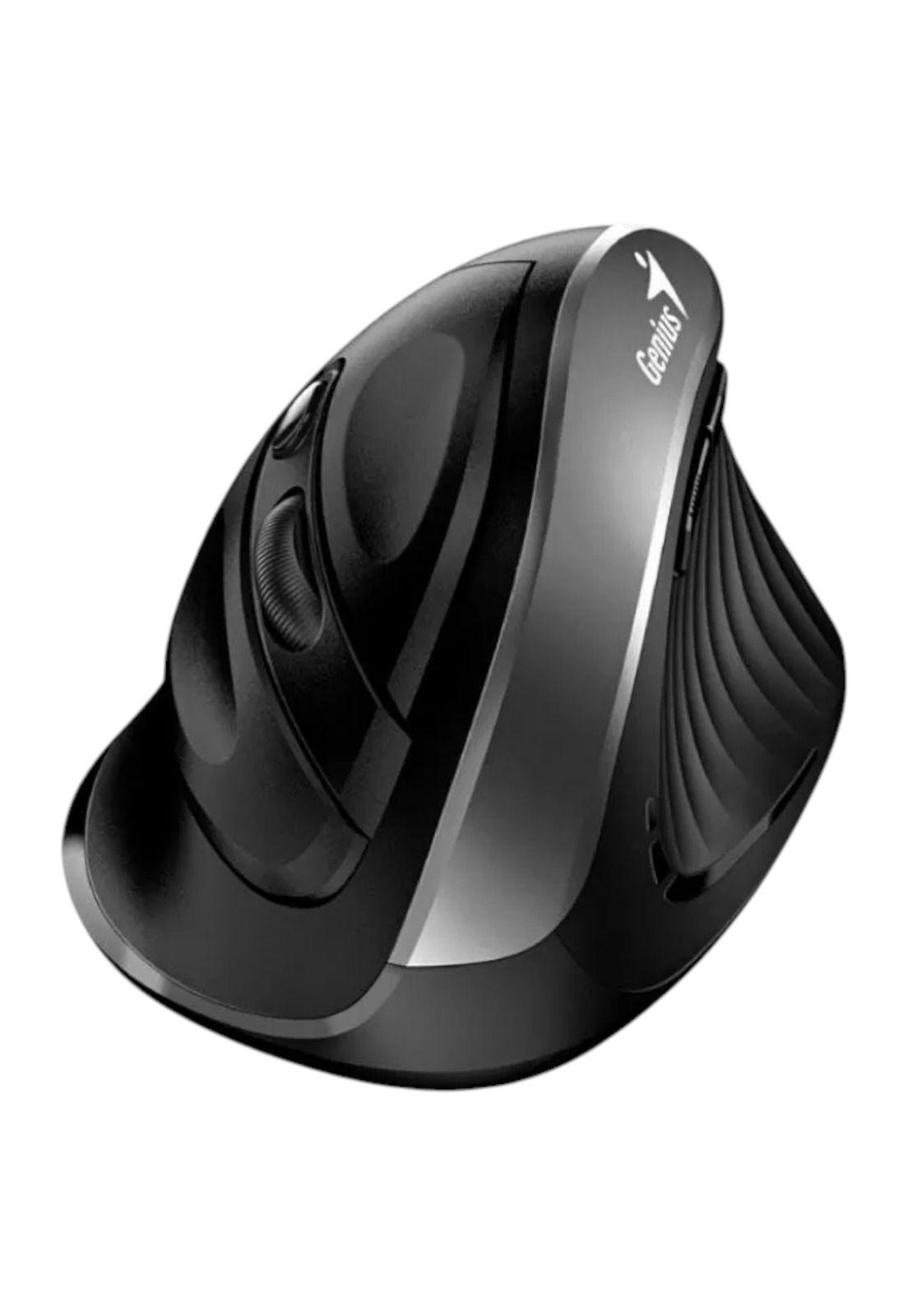 Mouse Vertical Ergonómico Inalámbrico SILVER GREY ERGO PRO-5
