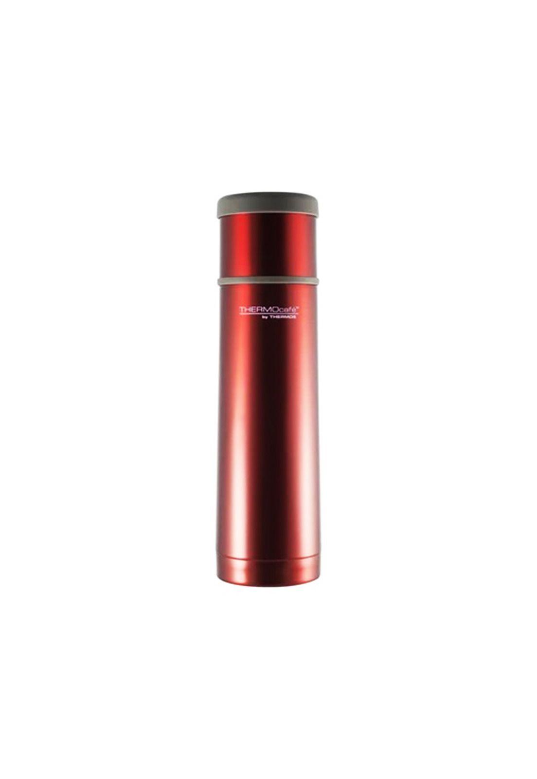 Termo Premium de Acero Inoxidable 1L Rojo Metalizado 12H/24H-4