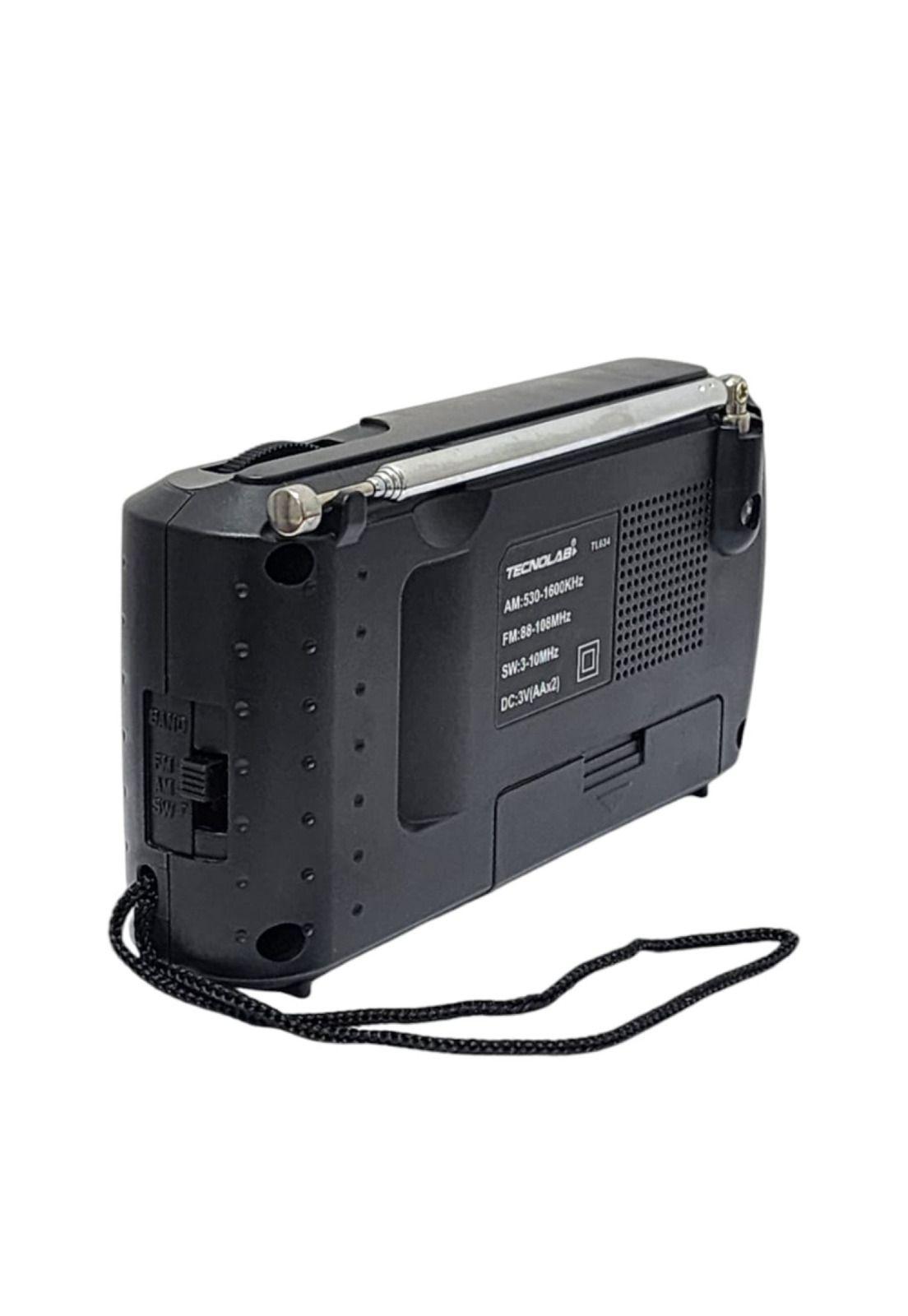 Radio Portátil de Bolsillo Multibandas AM/ FM / SW TL634-3