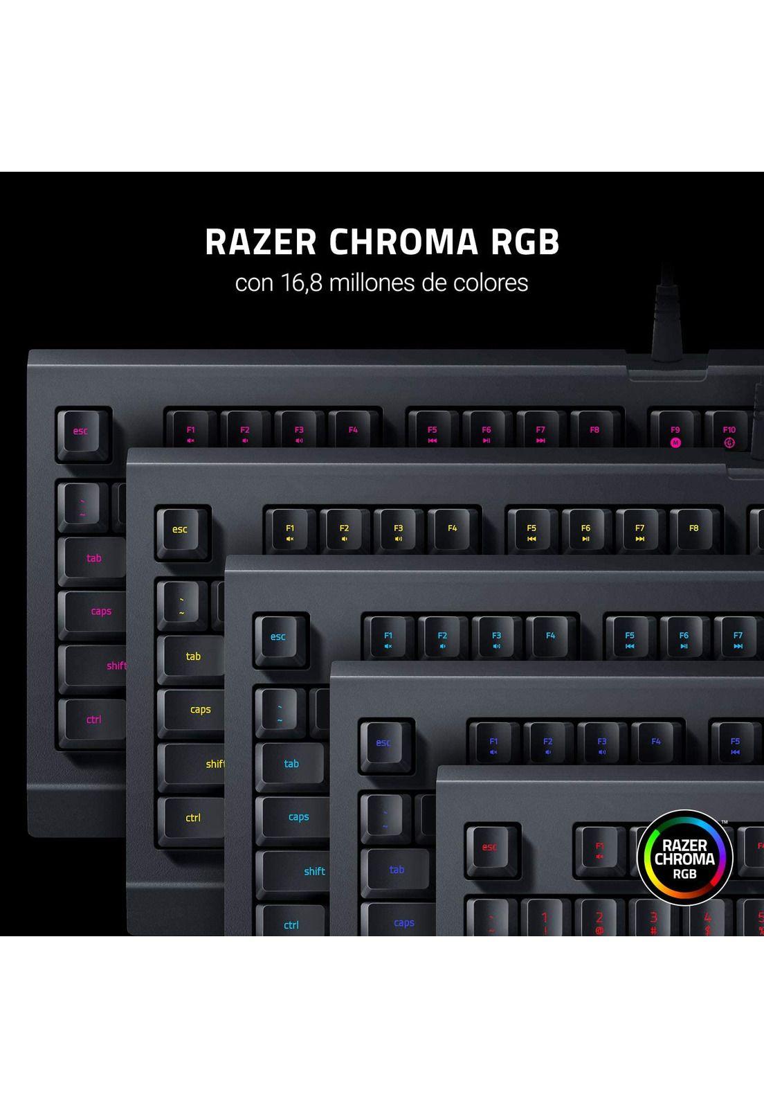 Teclado Razer Gamer Cynosa Lite Essential Español-4