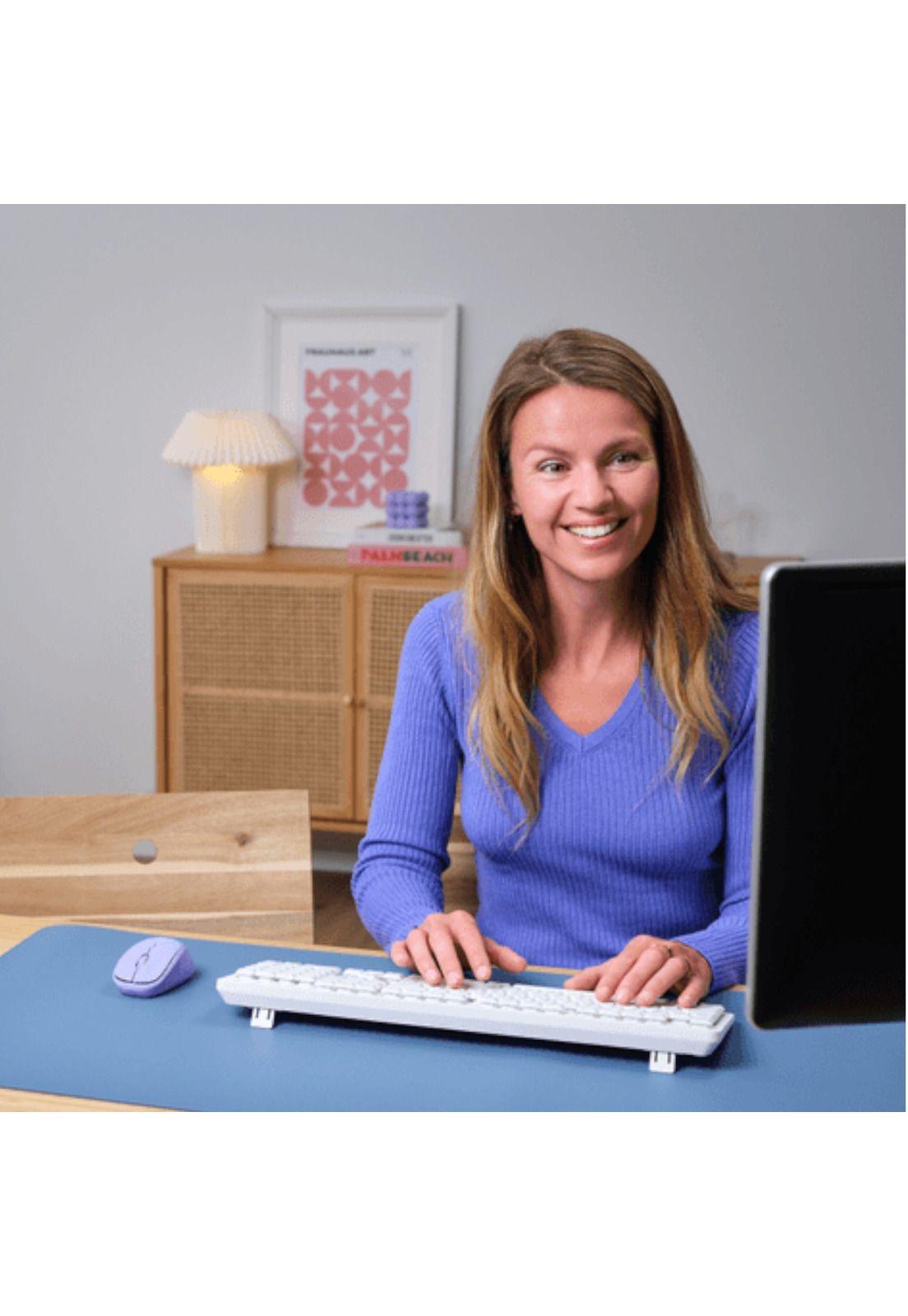 Mouse Inalámbrico Trust YVI+ Purpura Multi-Dispositivos-5