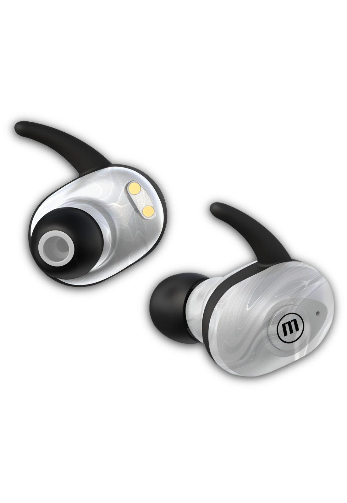 Audífonos Maxell Mini Duo TWS Bluetooth White Limit Edition-1