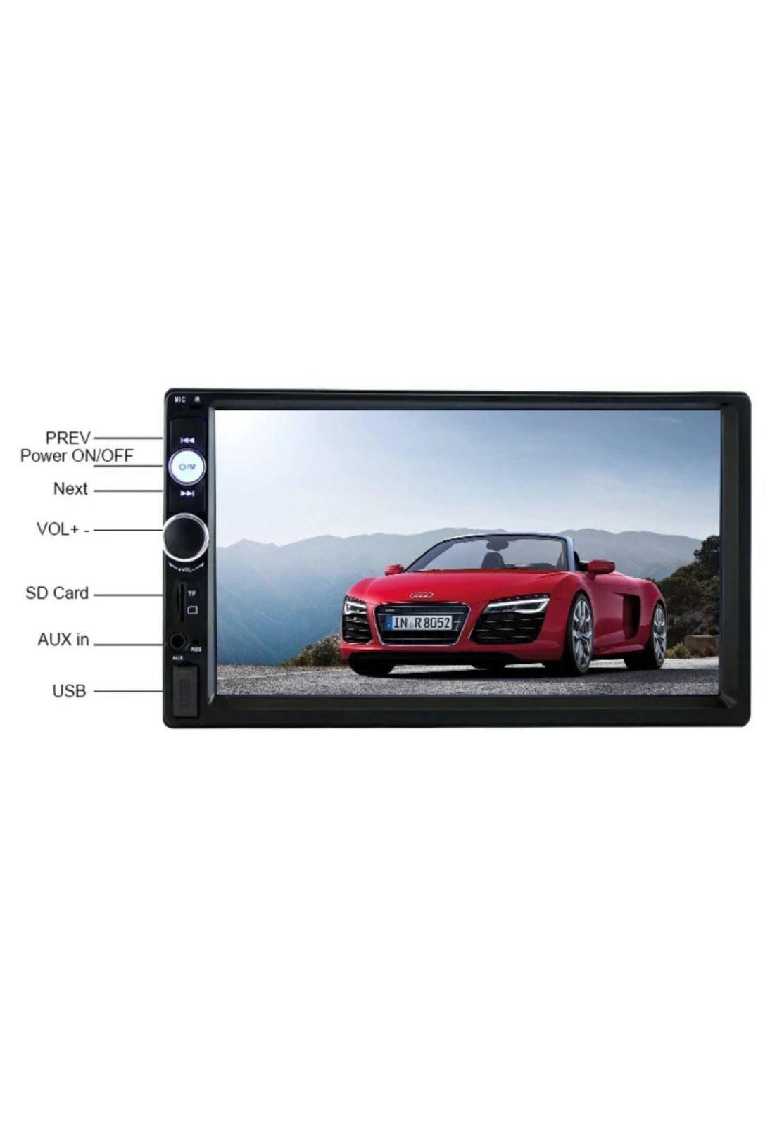 Radio de Auto Touch Screen 7" Bluetooth / Mp3 / SD/ Usb/ Aux-2