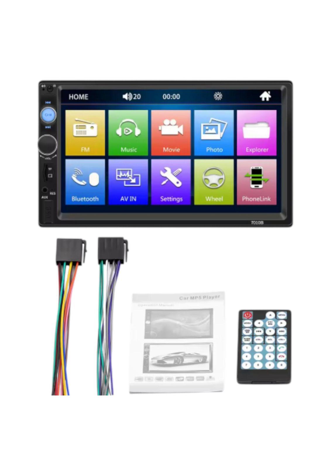 Radio de Auto Touch Screen 7" Bluetooth / Mp3 / SD/ Usb/ Aux-9