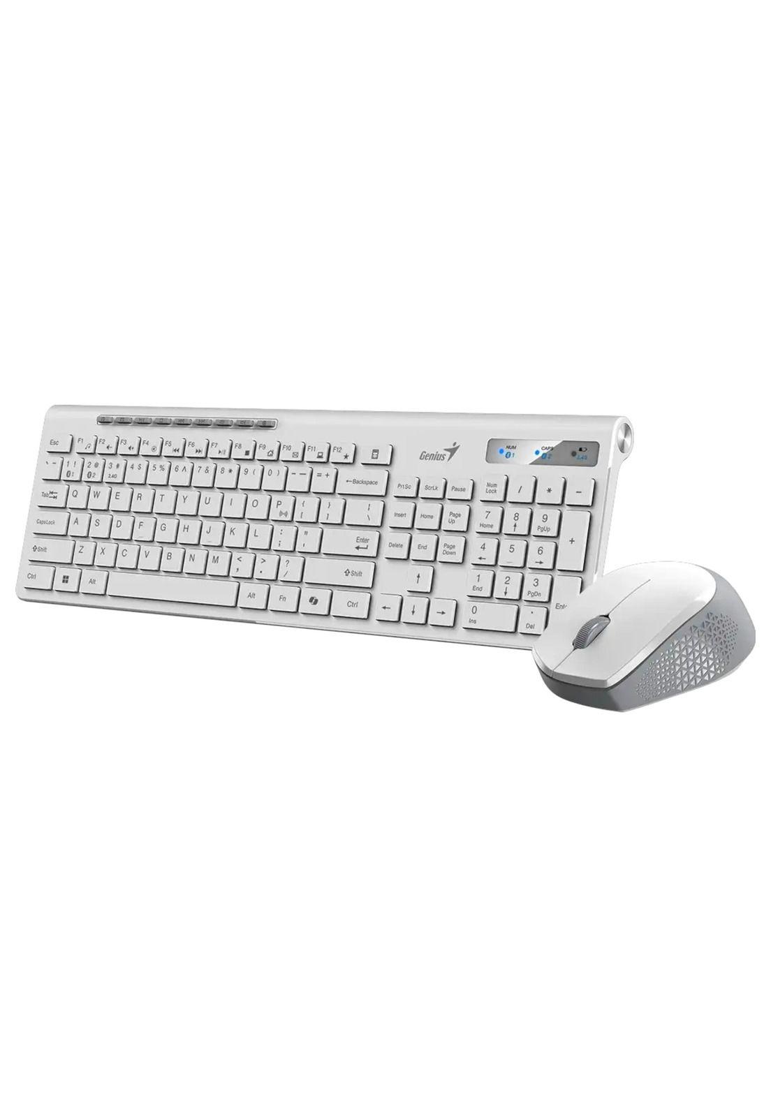 Teclado y Mouse Dual Wireless Bluetooth  + USB 2G Copilot AI-5