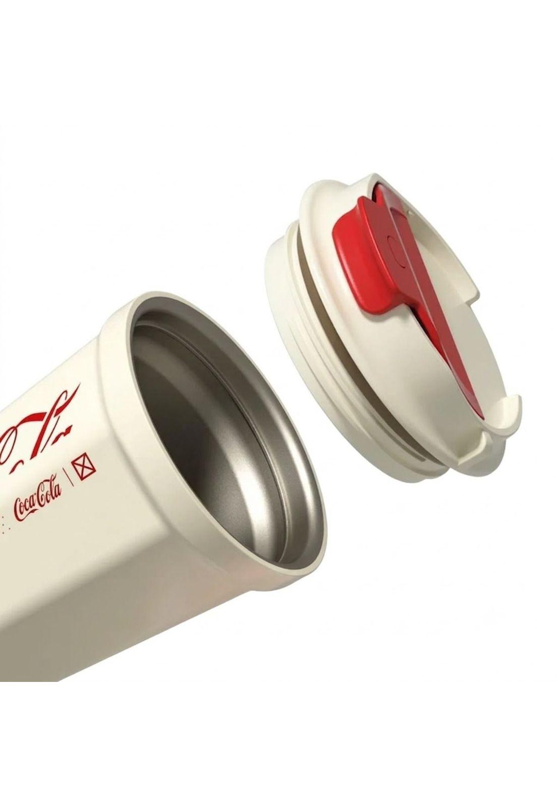 Vaso Termico MUG Germ Coca-Cola Acero Inoxidable 390ML White-3