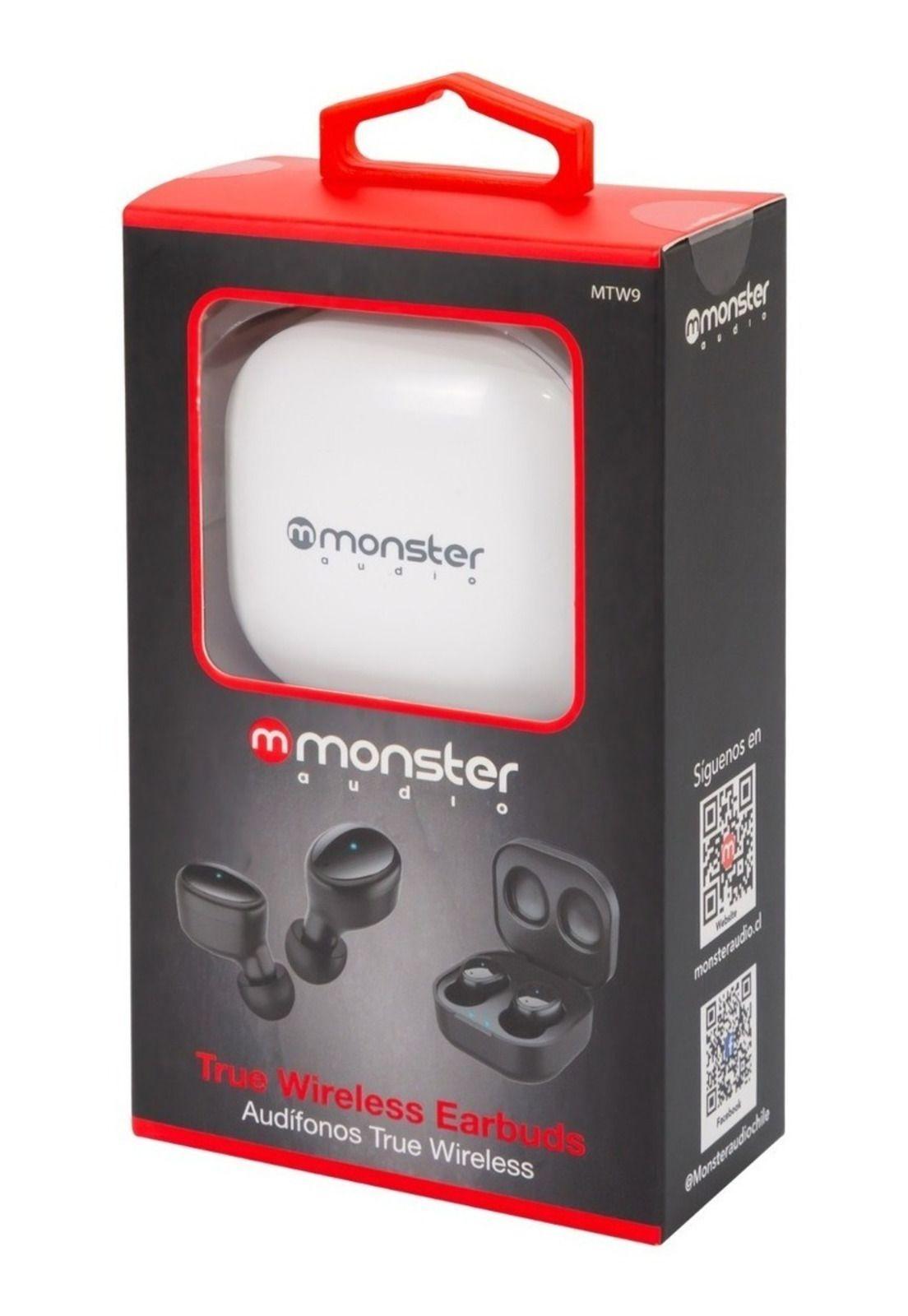 Audífono Monster Audio True Wireless Mtw9 Blanco-2