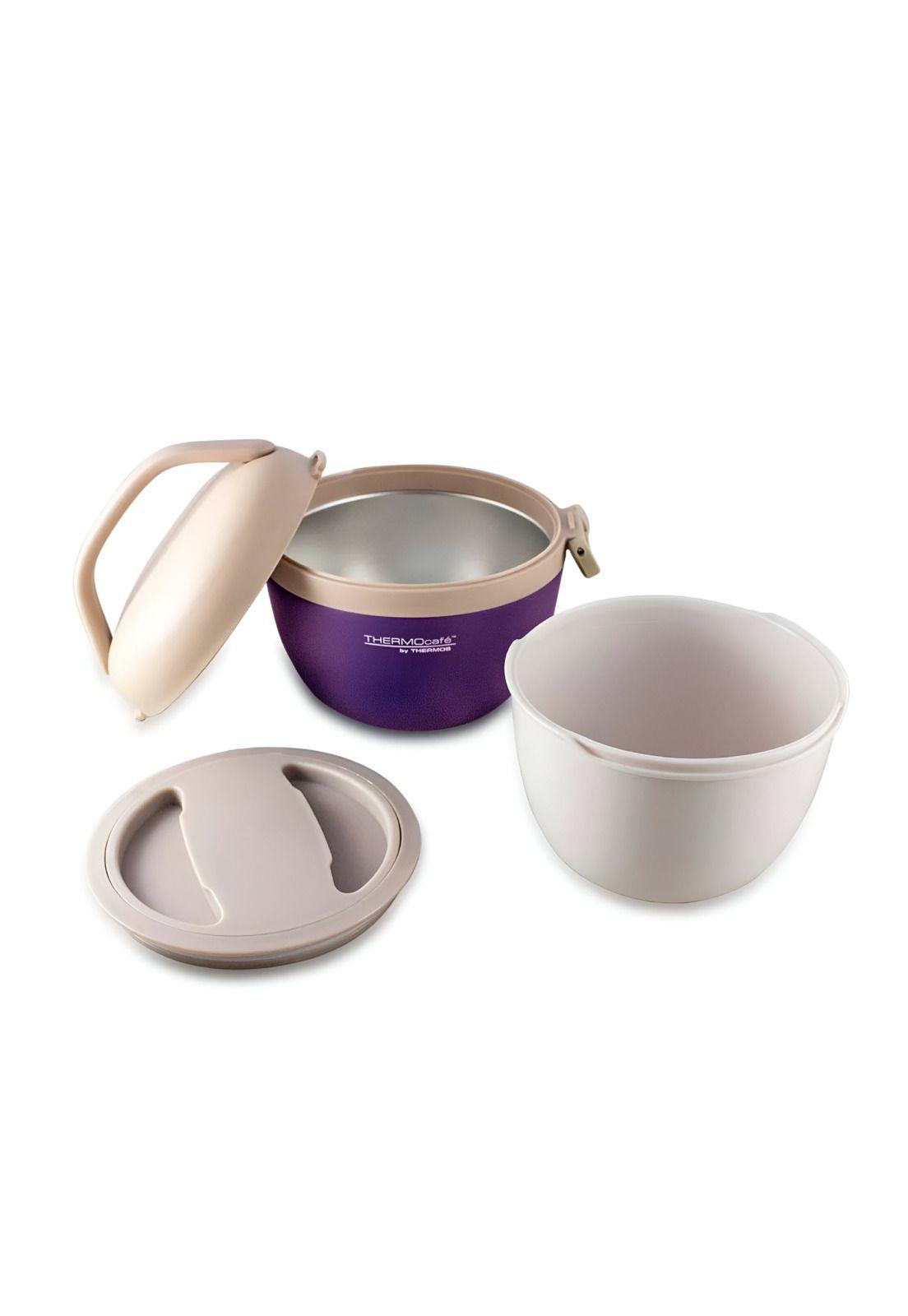 Termo de Comida Inox Purple BS25 Domo 600ML Thermos CRB-600P-4
