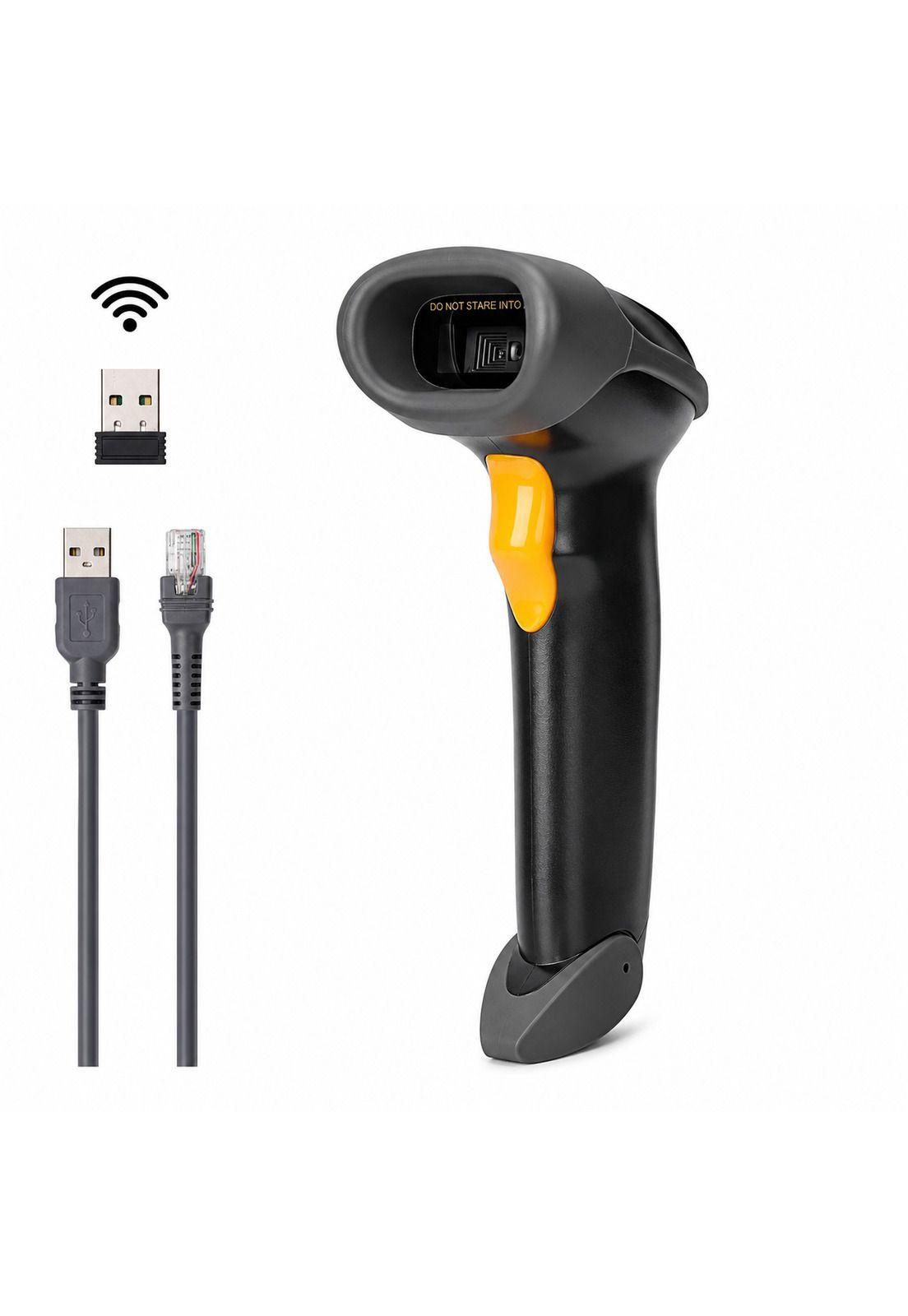 Lector de Códigos de Barra Inalámbrico CCD 2.4G Recargable-2