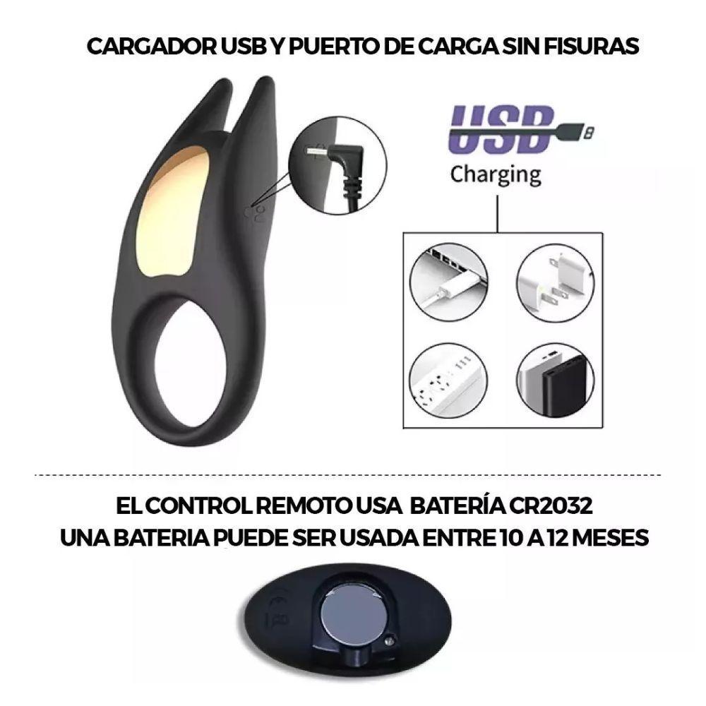 Anillo Vibrador Para El Pene Wy0523-3