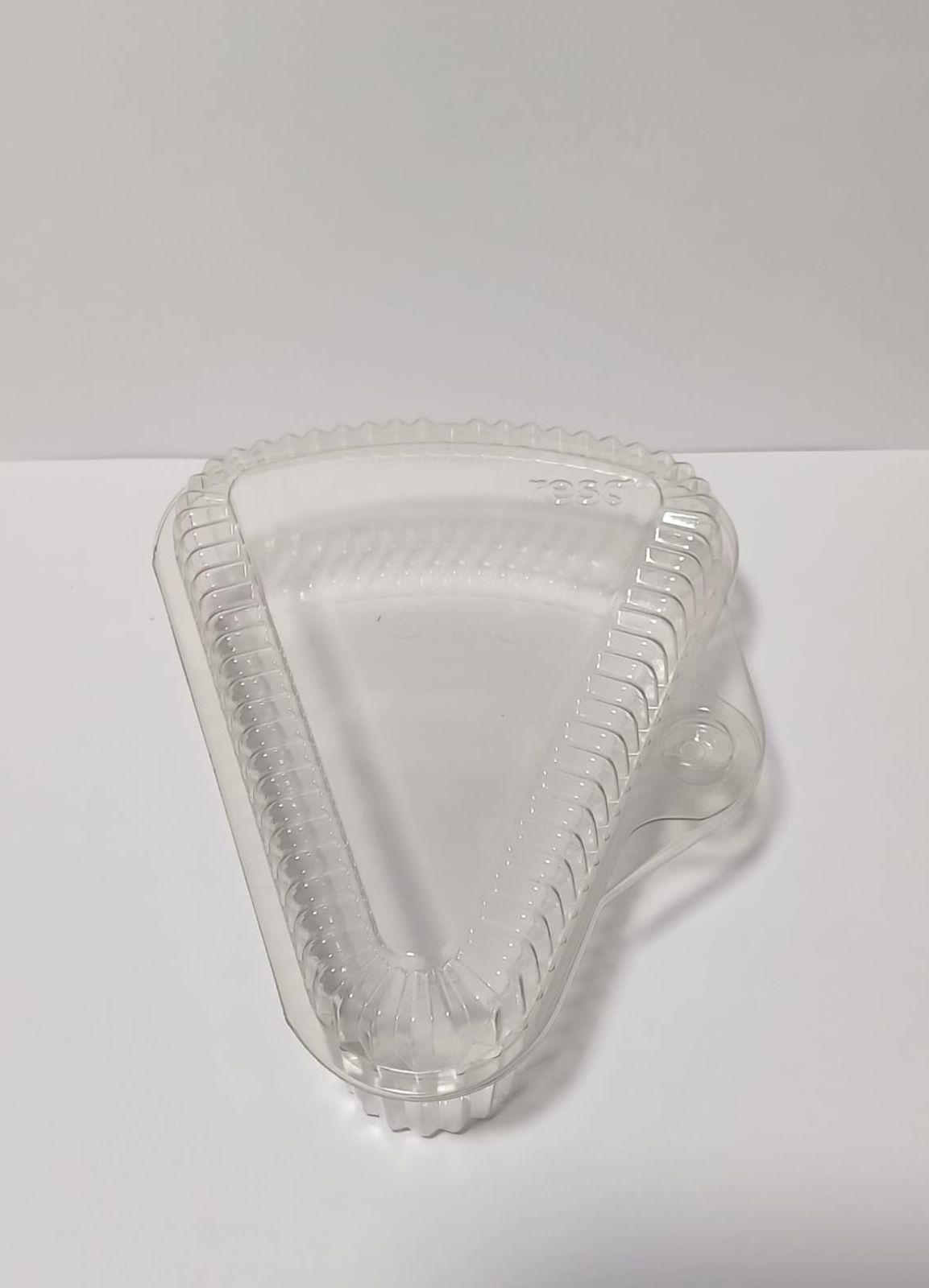 Envase Triangular Porta Torta 13x5cm /25 Unidades-2