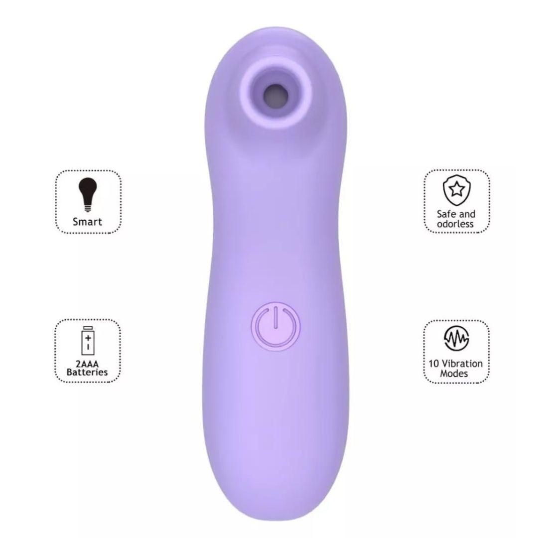 Vibrador Discreto Y Succionador Estimulante Para Clítoris-7