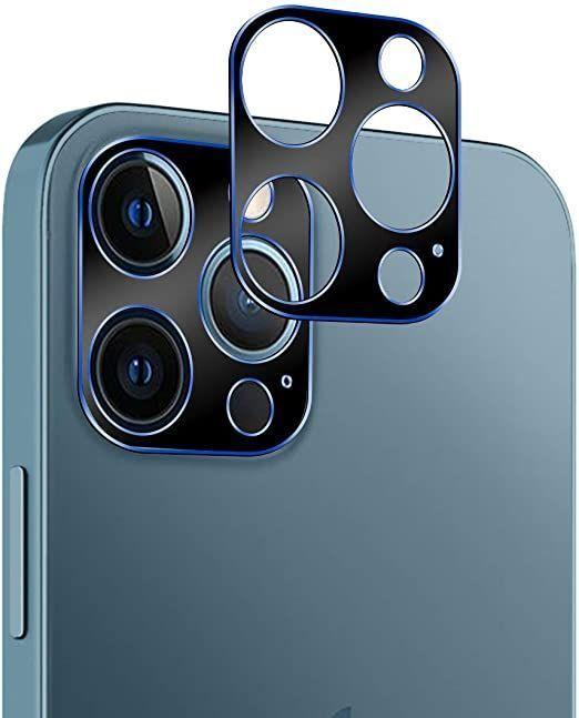  Pack X2 lamina vidrio Templado Transparente + Protector de Camara Iphone 12 pro max-3