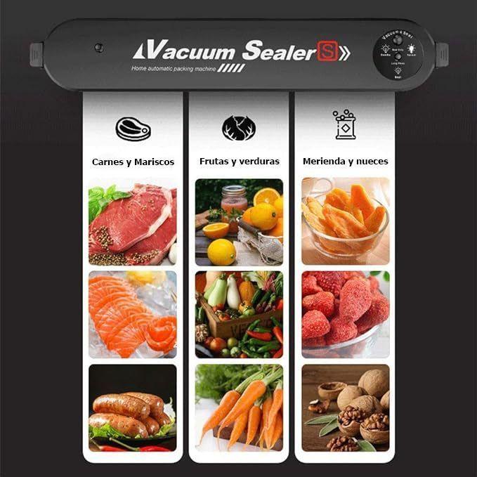 Maquina Selladora Inteligente Al Vacío De Alimentos-4