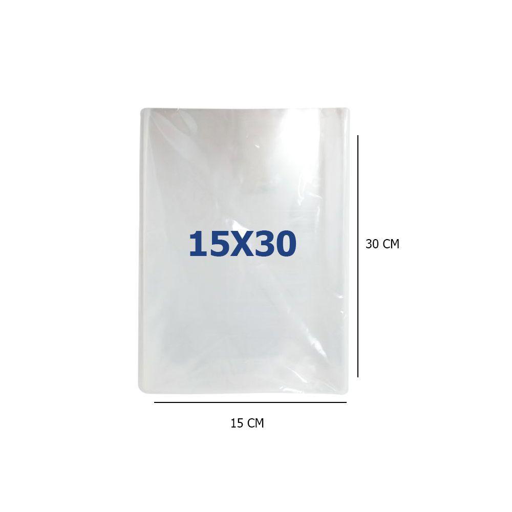 Bolsas Plástica Celofán Transparente 15x30 (200 Unidades)-2