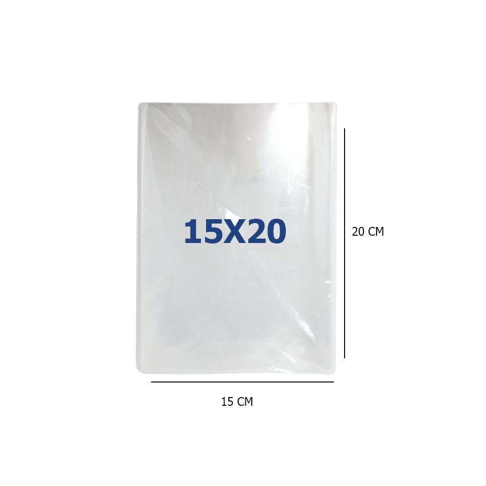 Bolsas Plástica Celofán Transparente 15x20 (200 Unidades)-1