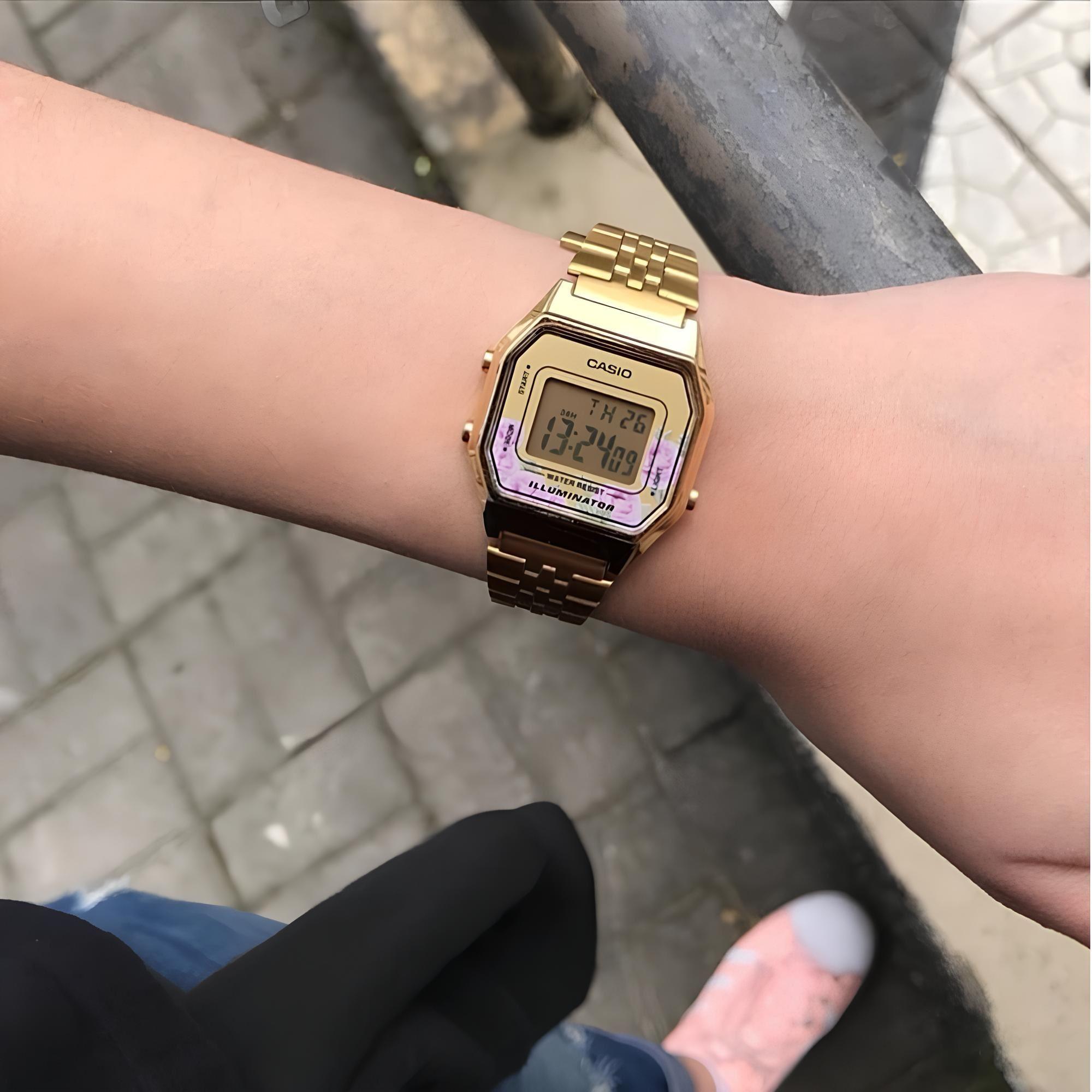 Reloj La-680wga-4c Vintage Digital Metal CASIO-2