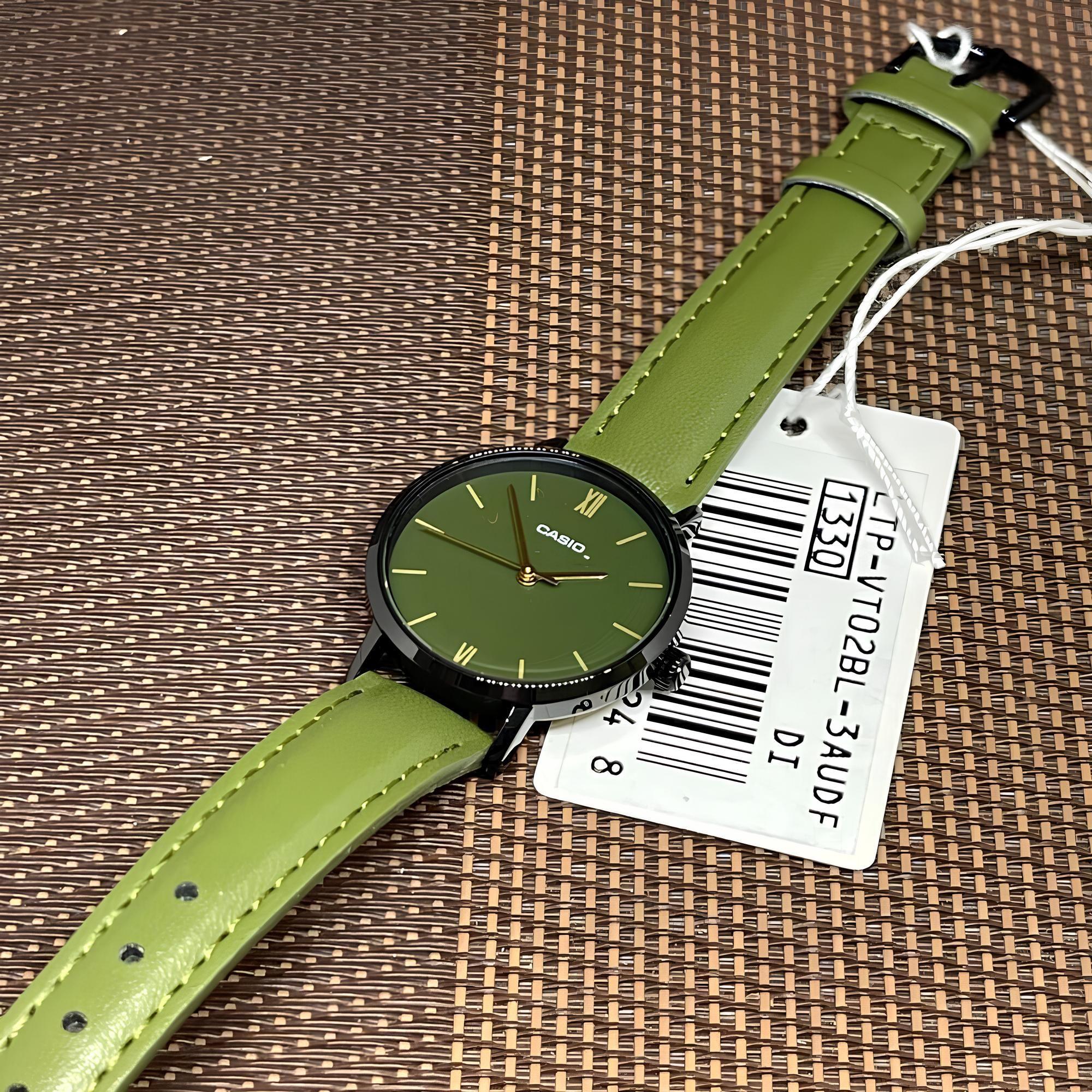 Reloj Ltp-Vt02bl-3a Mujer Analogo Cuero CASIO-2
