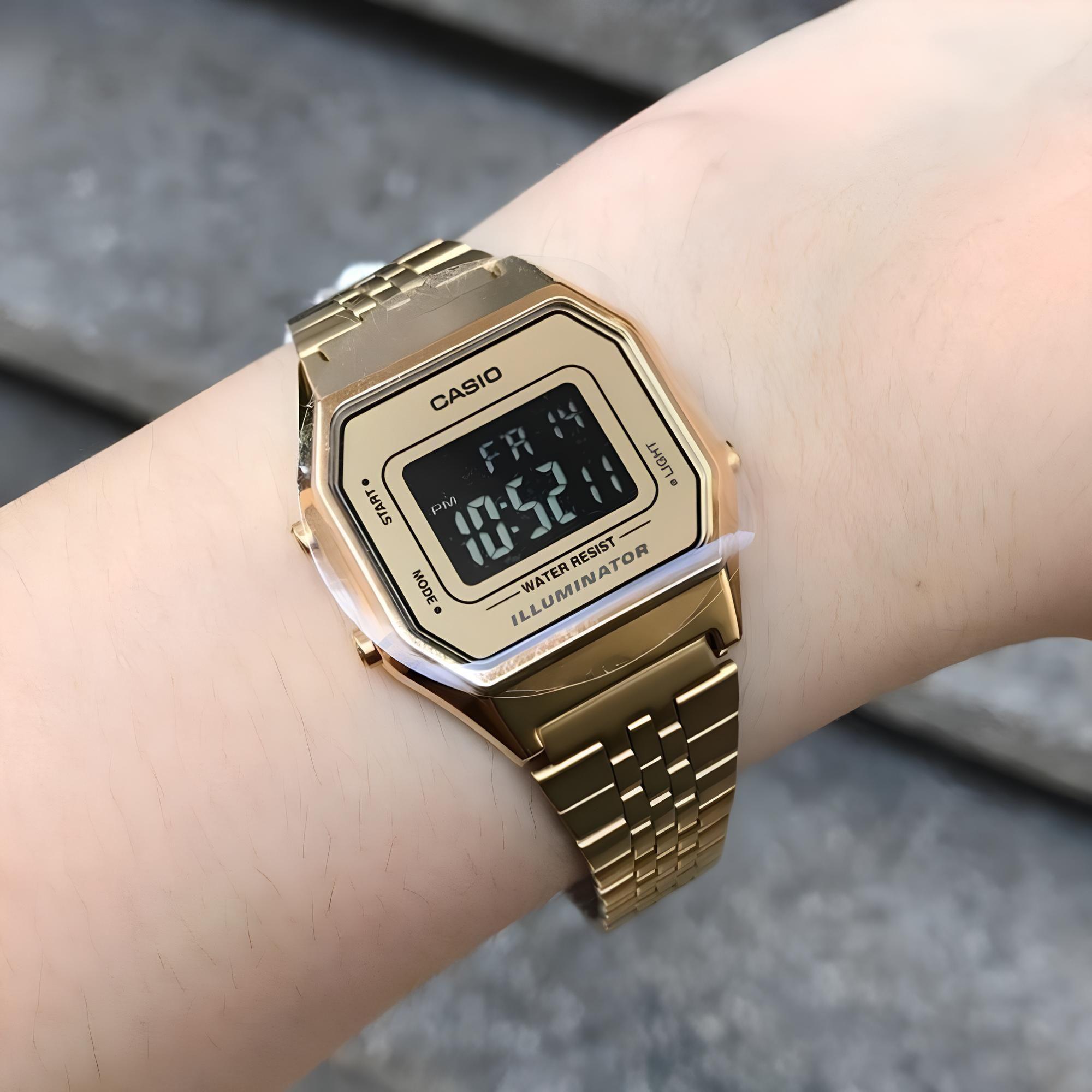 Reloj La-680wga-9b Vintage Digital Metal CASIO-2