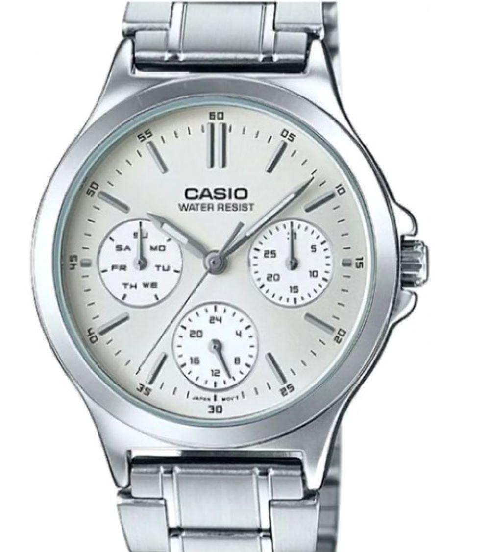 Reloj Mtp-V300d-7a Hombre Analogo Metal CASIO-4