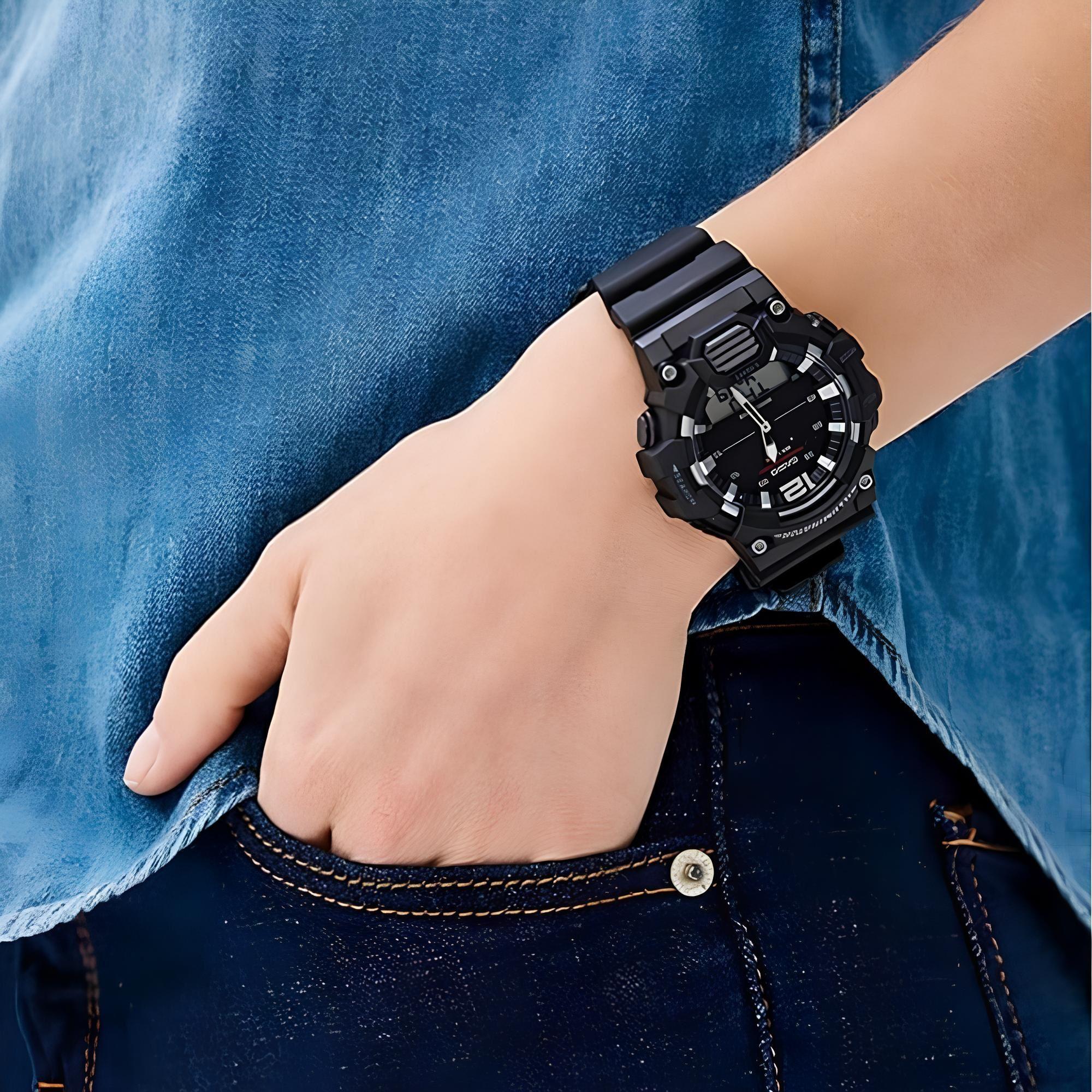 Reloj Hdc-700-1av Hombre Analogo Digital Resina CASIO-2