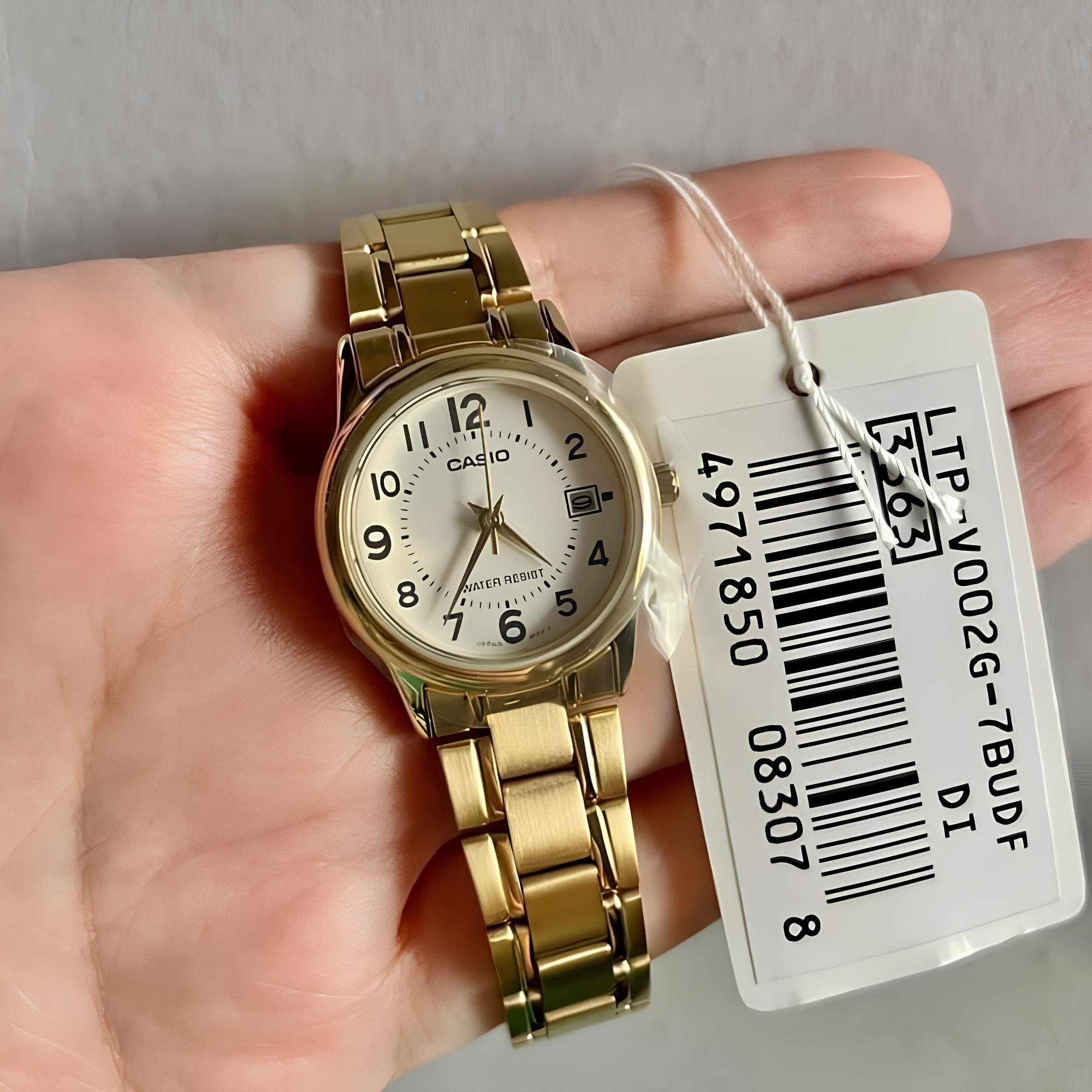Reloj Ltp-V002g-7b Mujer Analogo Metal CASIO-2