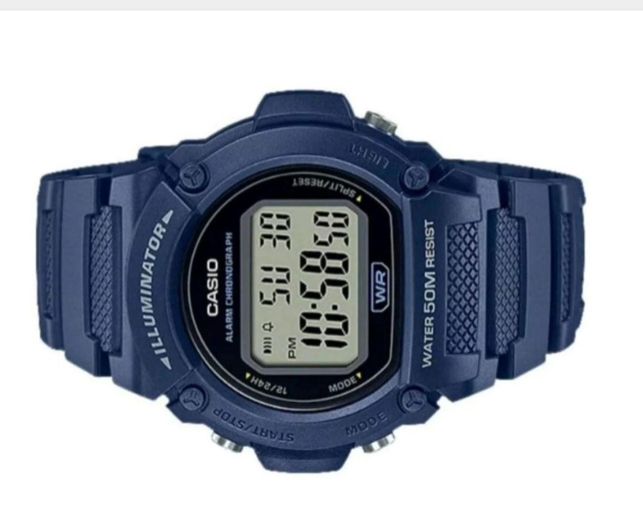 Reloj W-219h-2av Hombre Digital Resina CASIO.-2
