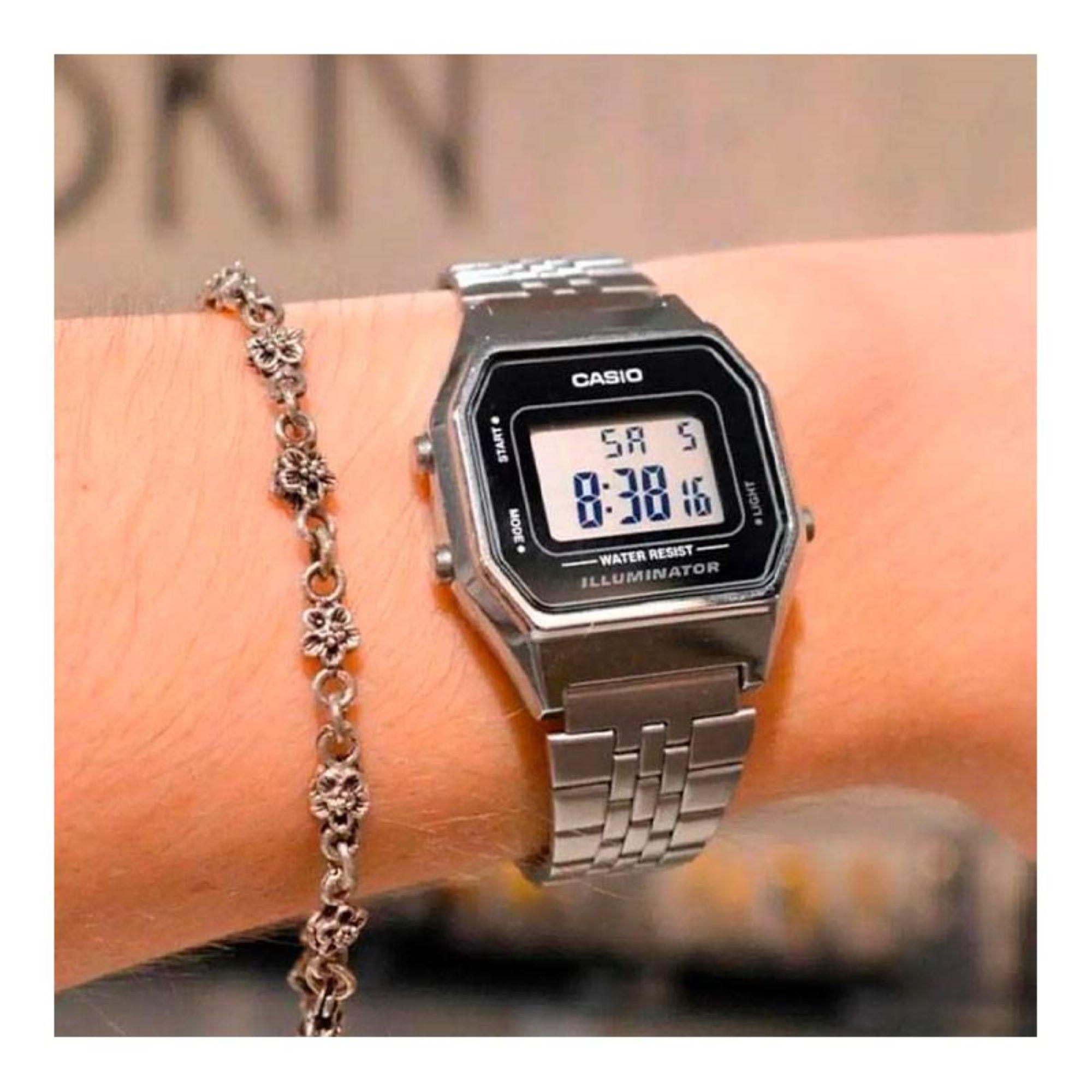 Reloj La-680wa-1 Vintage Digital Metal CASIO-2