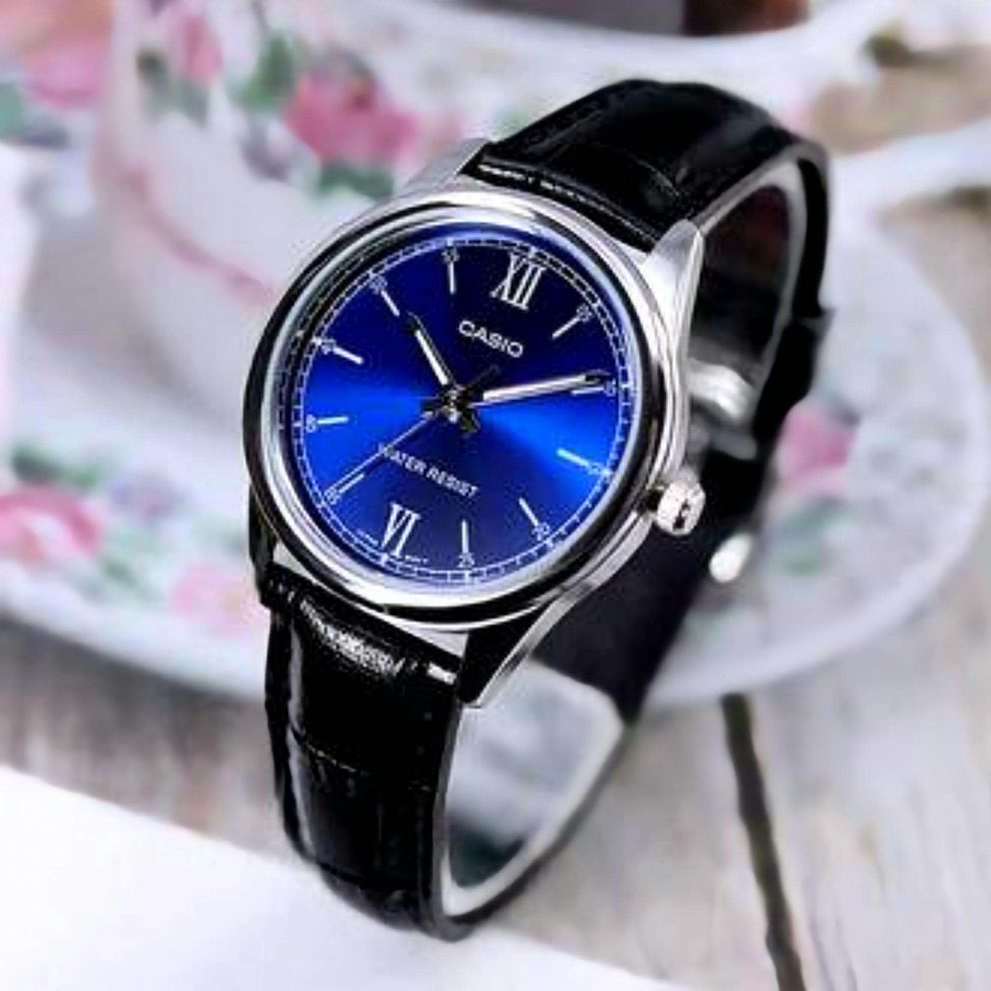 Reloj Ltp-V005l-2b Mujer Analogo Cuero CASIO-3