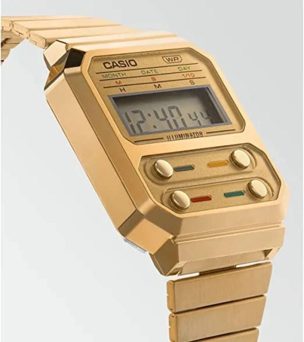 Reloj A-100weg-9a Vintage Digital Metal CASIO-1
