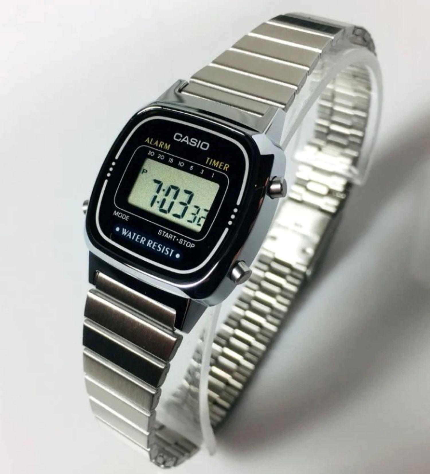 Reloj La-670wa-1 Vintage Digital Metal CASIO-2