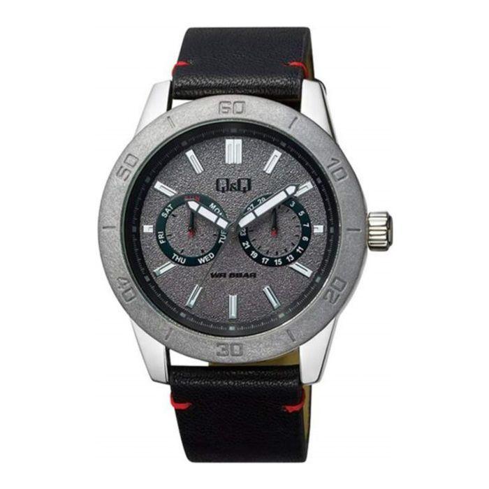 Reloj AA34J312Y Hombre Q&Q CUERO-0