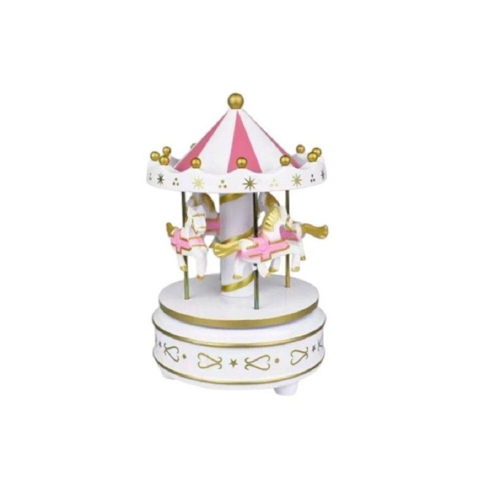 Carrusel Musical Modelo Blanco -1