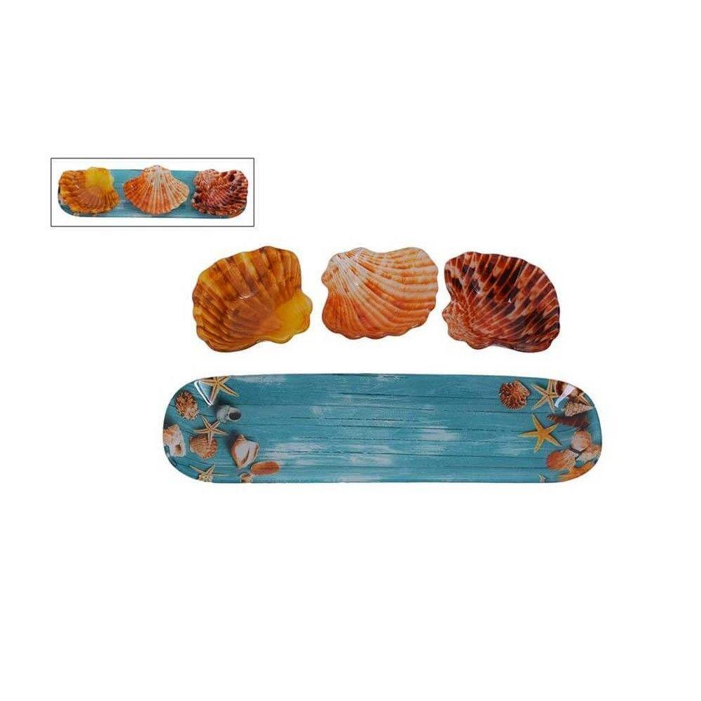 Bandeja con Pocillos Modelo Ostión -0