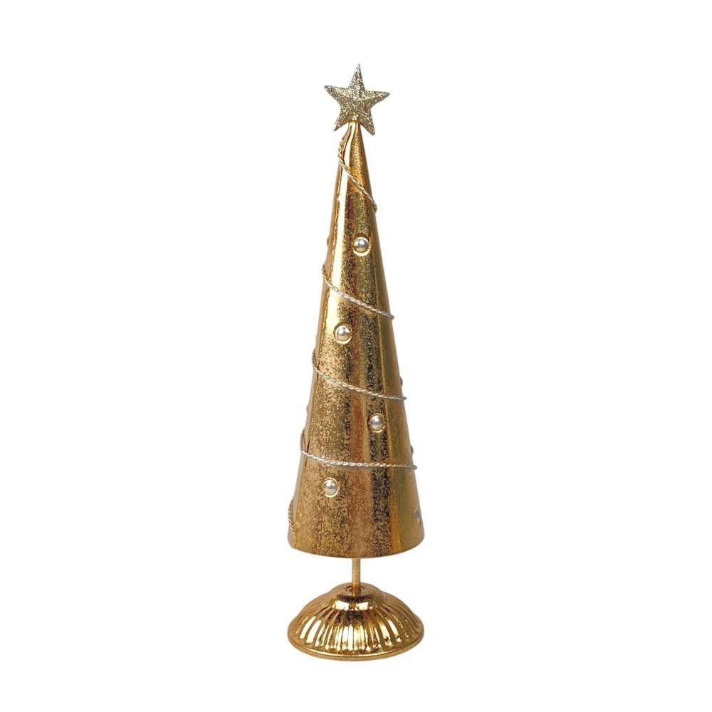 Árbol de Navidad Dorado-0